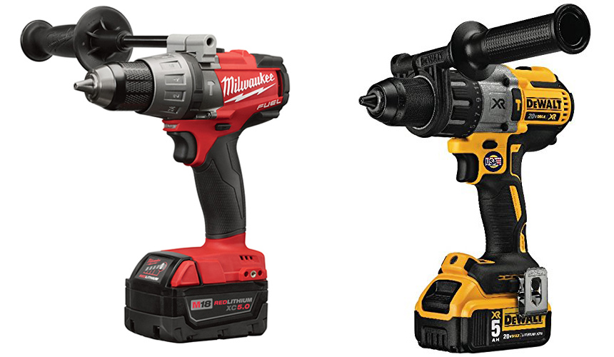 Dewalt Dcd996 Vs Milwaukee 2704